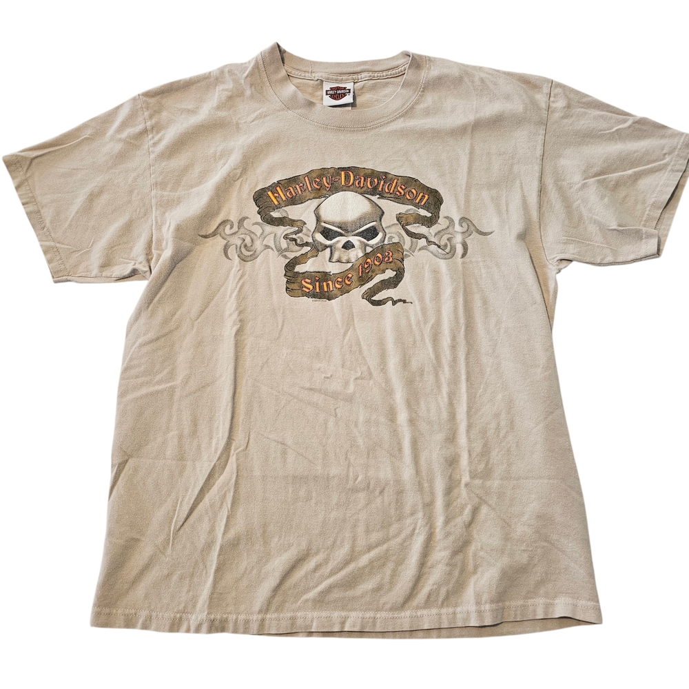 Vintage Harley-Davidson Las Vegas, Nevada T-Shirt 2004 Hanes Beefy T Mens Size L